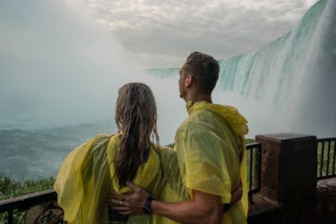 Niagara Falls walking tour, journey behind the falls and Skylon Tower entry tickets